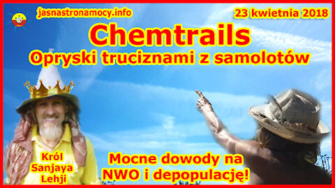 Chemtrails opryski truciznami z samolotów! Mocne dowody na NWO i depopulację!