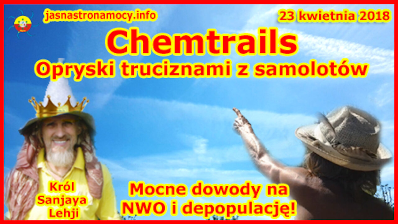 Chemtrails opryski truciznami z samolotów! Mocne dowody na NWO i depopulację!