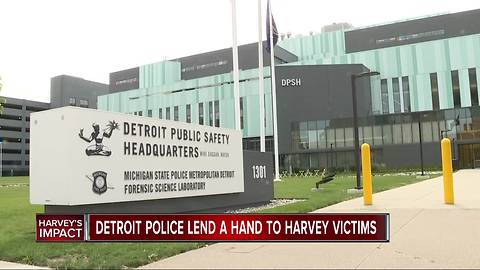 Detroit Police need help with donation drive for Texas first responders