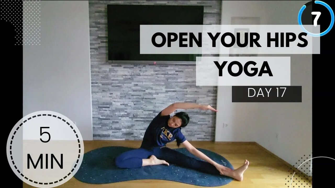 Day 17 - Open your hips yoga / NEW HABITS YOGA/ DAISYYOGA