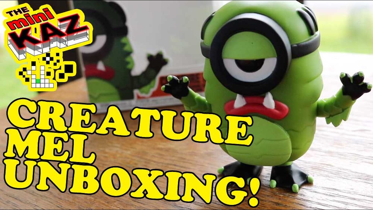 miniKaz! Minions Creature Mel Funko Pop Unboxing