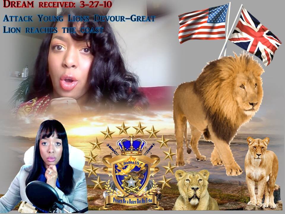 Prophetic Vision 3-27-20 Attack Young Lions devour Greedily