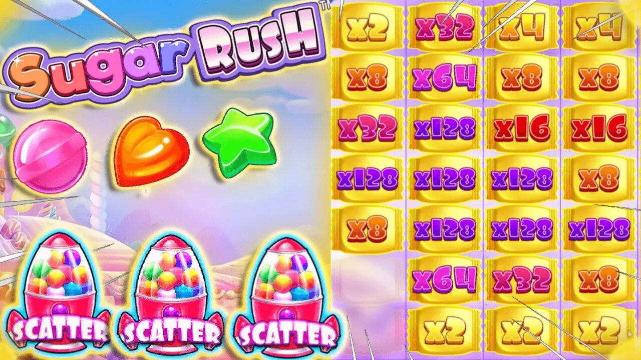 MY MOST INSANE WIN EVER ON SUGAR RUSH!!! 😱