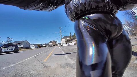 April 9, Police are spying on my Sparkling Sweat Ride