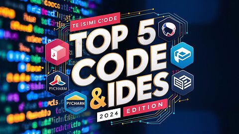 Top 5 Code Editors and IDEs Every Programmer Should Know About in 2024!