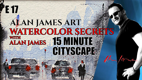 WATERCOLOR SECRETS 15 Minute Cityscape E 17