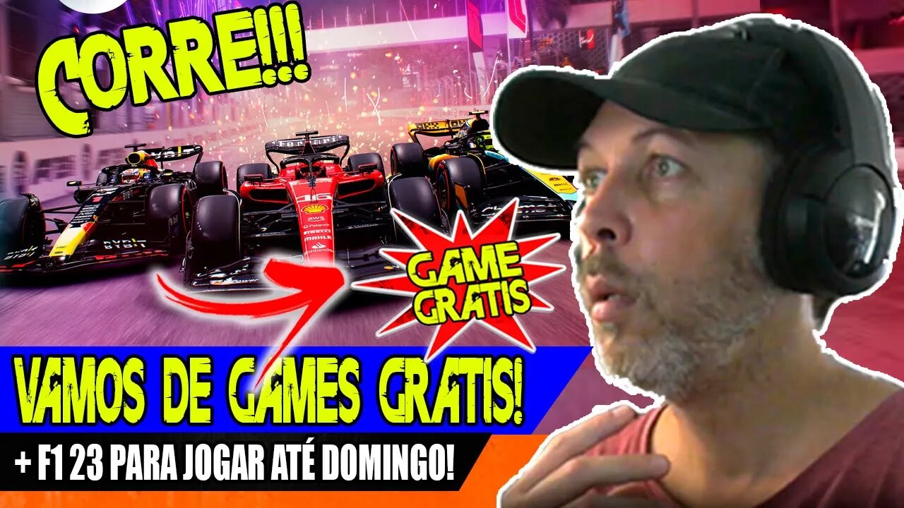 SEXTOU!!! F1 23 em FreeWeekend GRÁTIS e GAMES MUITO BARATOS!!! #gamesgratis #f123