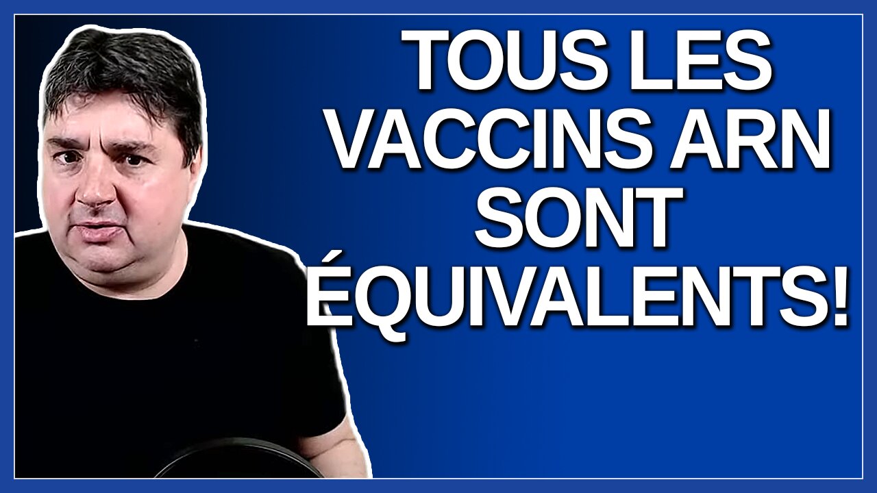 Tous les vaccins ARN sont équivalents et moi je vais recevoir le Moderna. Dit Arruda