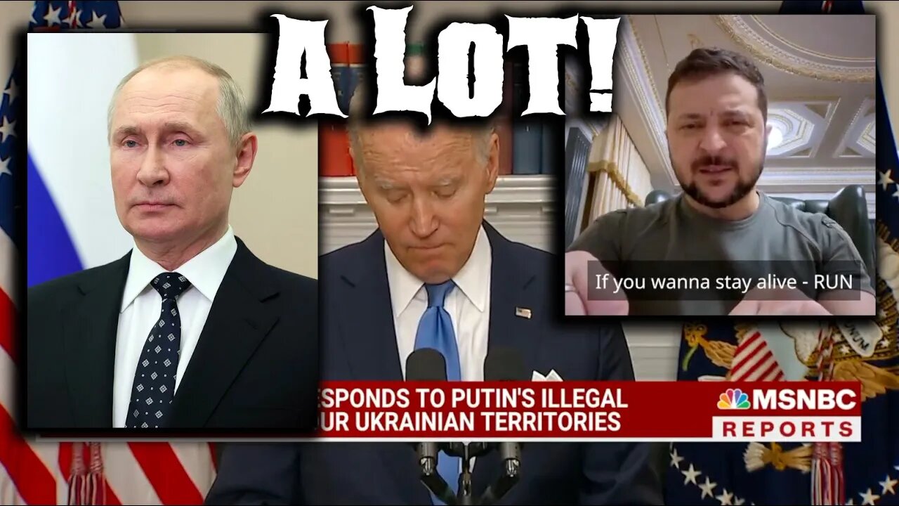 Putin, Zelensky & Biden Talk TOUGH As Russia Takes Land & Ukraine Tries To Join NATO!