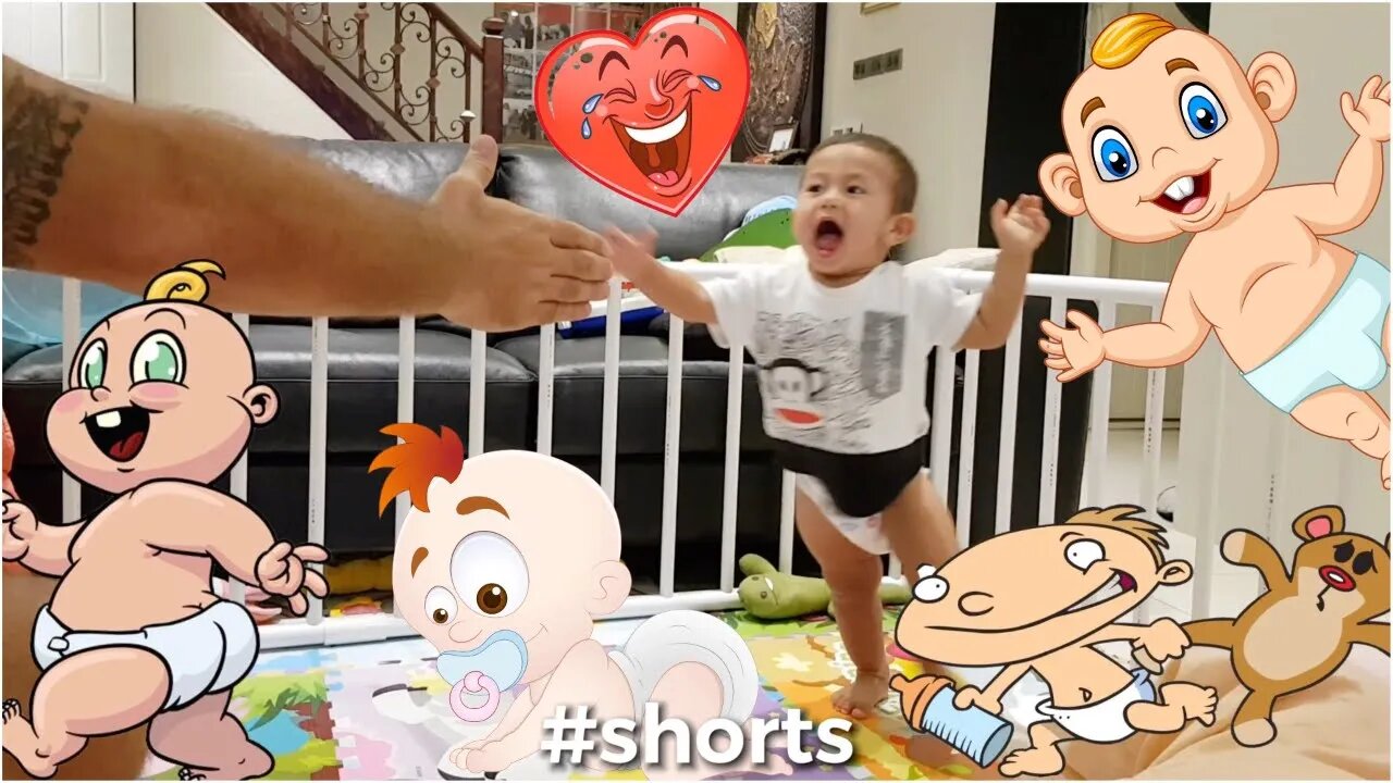 Baby Brothers First Step Competition Lol Shorts