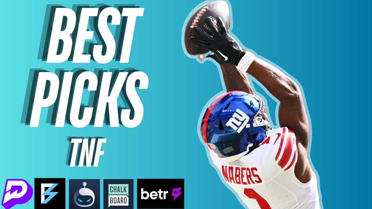 NFL - TNF GIANTS VS COWBOYS - TOP PLAYER PROPS + DFS LOCK OF THE WEEK