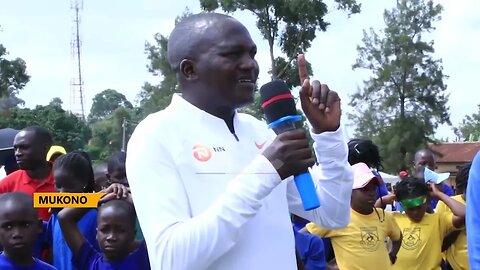 OLYMPIC CHAMPION KIPROTICH INSPIRES CORNERSTONE JUNIOR SCHOOL