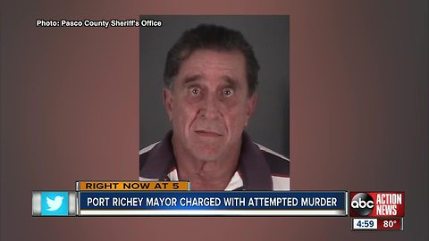 Port Richey Mayor arrested after shots fired at SWAT attempting to serve warrant at his home