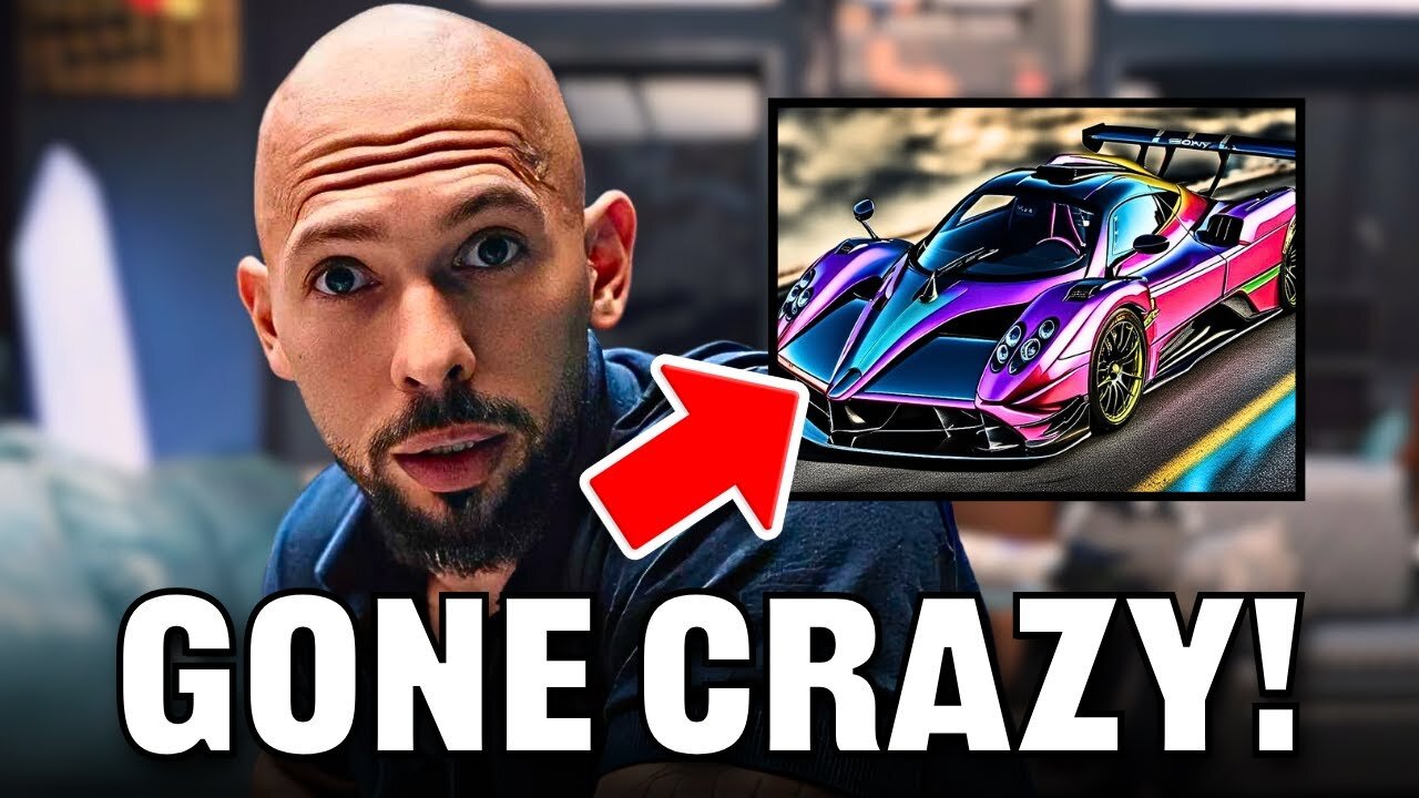 Andrew Tate LOSES IT During $3.6M Pagani Shopping Spree!