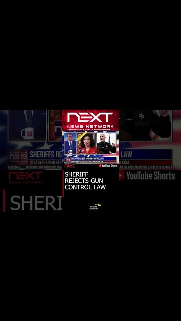 SHERIFF REJECTS GUN CONTROL LAW #shorts