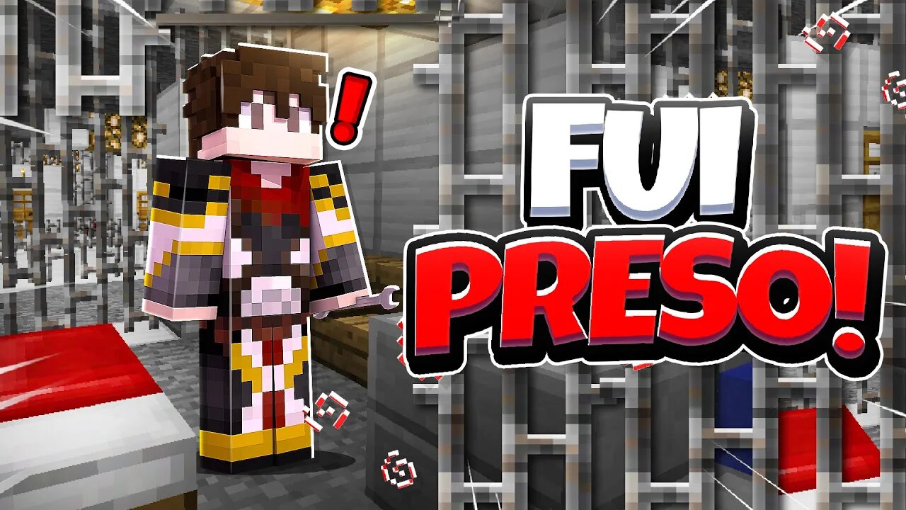 FUI PRESO POR JOGAR MINECRAFT! 🚔ðŸ˜