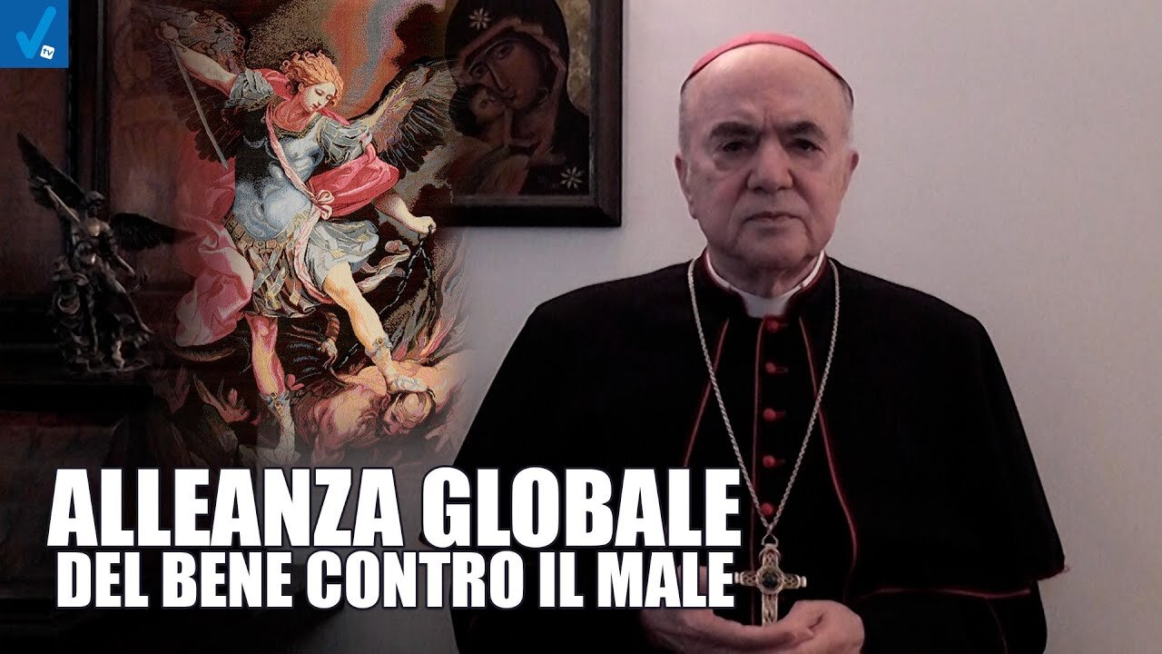 NWO, CHIESA: Mons. Viganò, Alleanza Antiglobalista, Great Reset, 18/11/2021