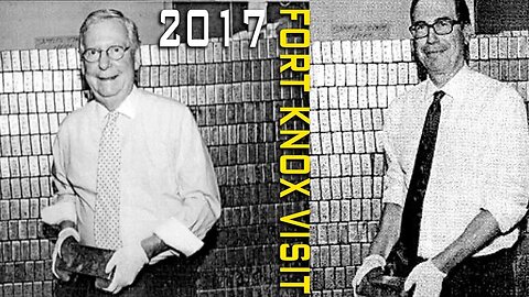 Grainy Photos From 2017 Fort Knox Visit! We Need An Audit NOW!