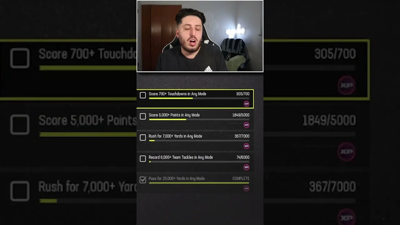Get 20,000 Passing Yards EASILY With This Challenge! #madden24 #madden24gameplay #madden24news