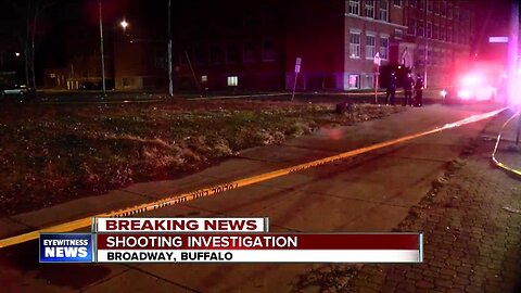 Man shot on Broadway in the City of Buffalo