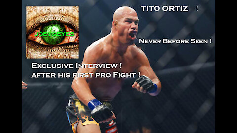 Exclusive Tito Ortiz Interview after first pro fight !