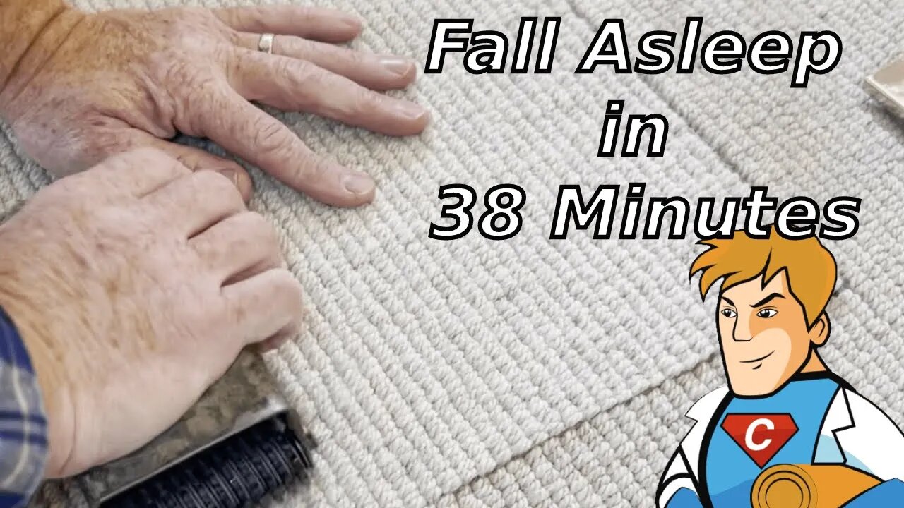 ASMR Fall Asleep Watching the Carpet Guy Repair Your Carpet (No Talking)