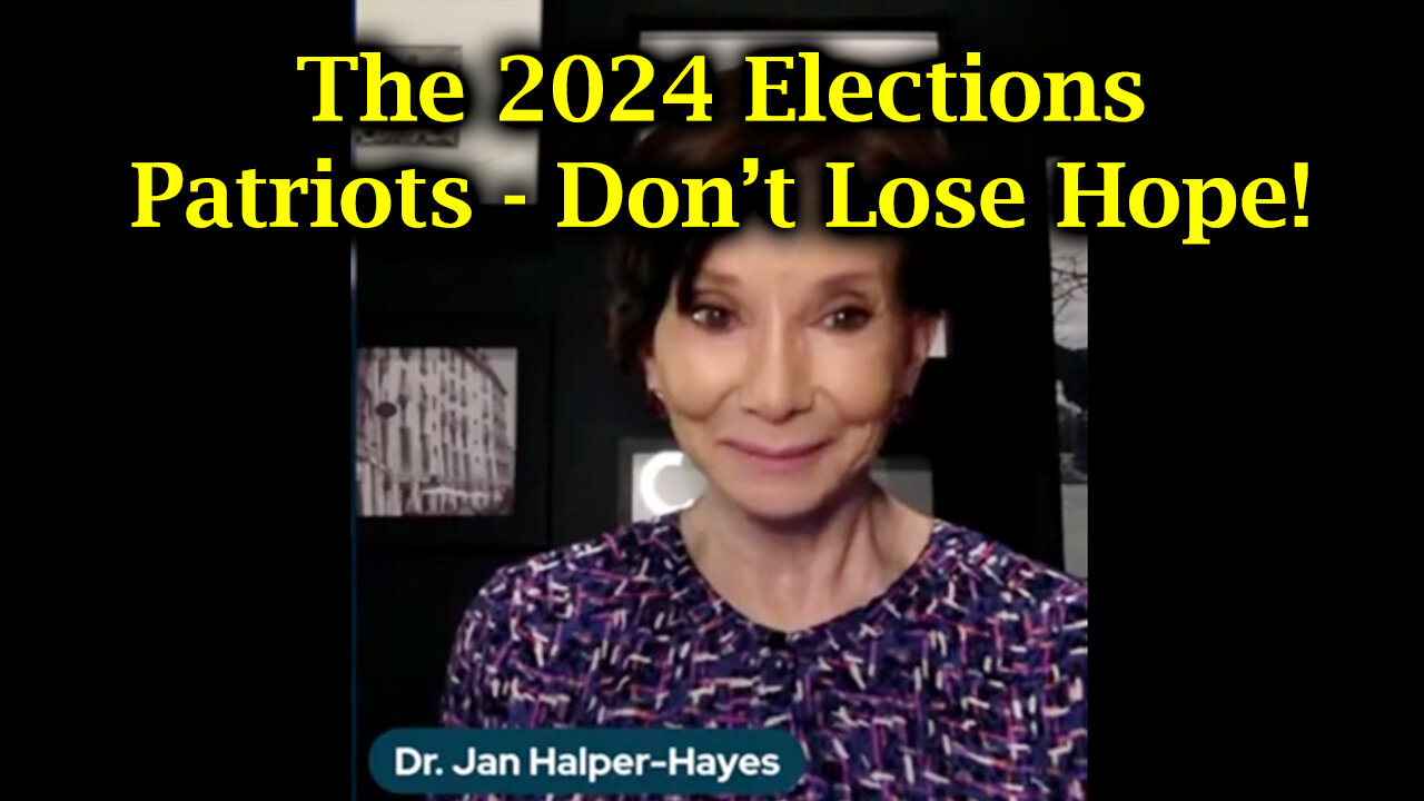 Dr. Jan Halper-Hayes: Trump And The 2024 Elections (2.27.2Q24)