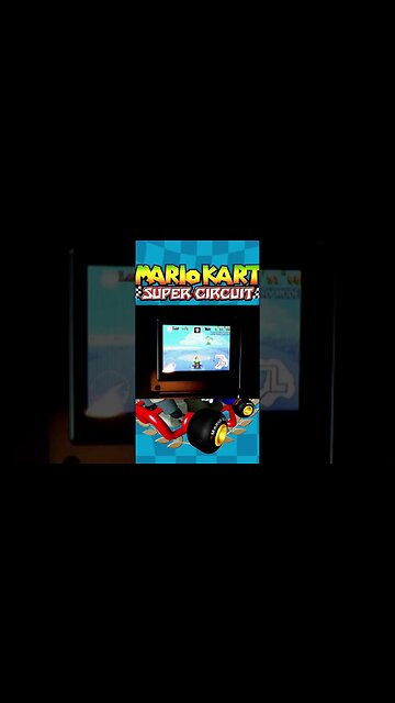 Mario Kart Super Circuit - SNES Koopa Beach 2 - 0:47.58 5-Lap