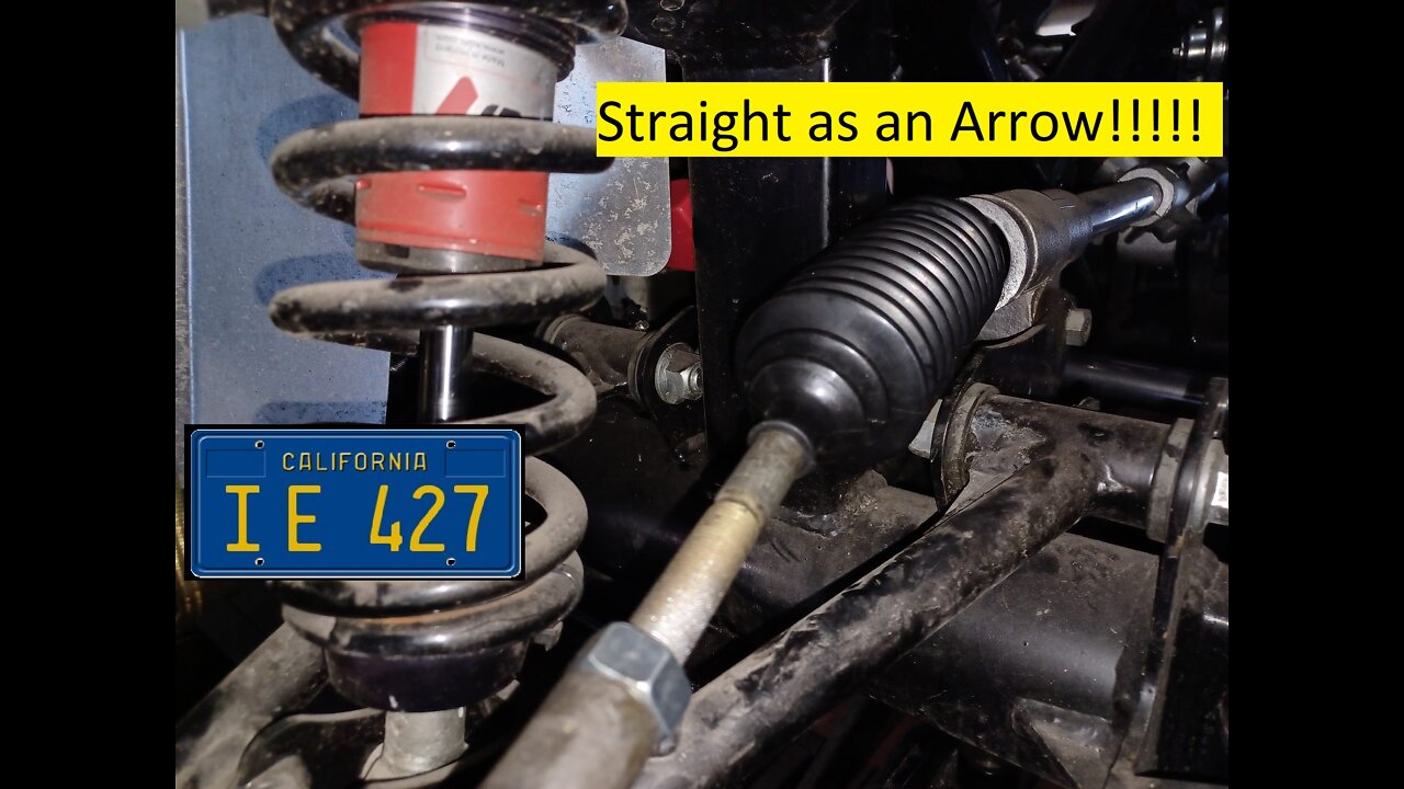 We Finish Up the Front Suspension, Steering and then Align the Front of Jim's Factory Five Mk4