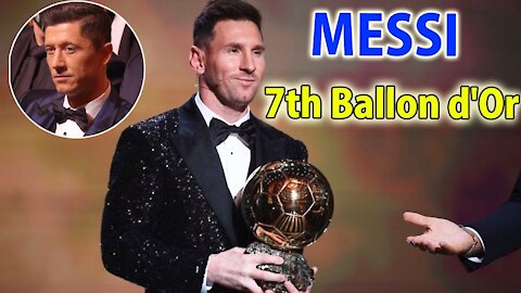 BREAKING Lionel Messi Makes History, Beats Robert Lewandowski to Win 7th Ballon d’Or