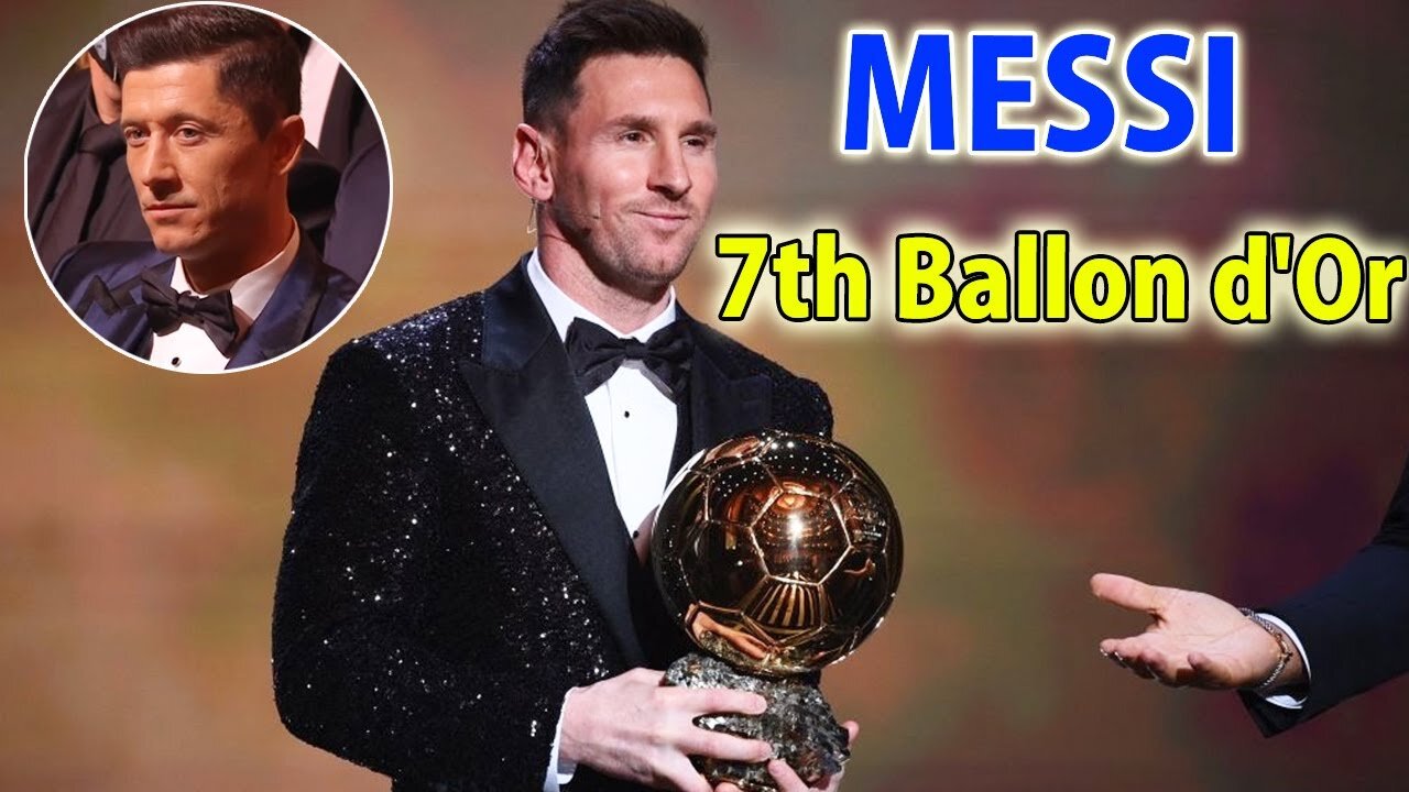 BREAKING Lionel Messi Makes History, Beats Robert Lewandowski to Win 7th Ballon d’Or