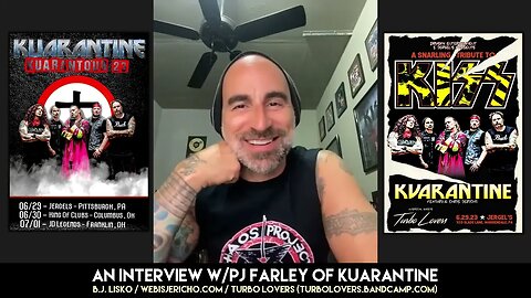 Web Is Jericho Talks Kuarantine, Kiss With Bassist PJ Farley (Fozzy/Trixter)