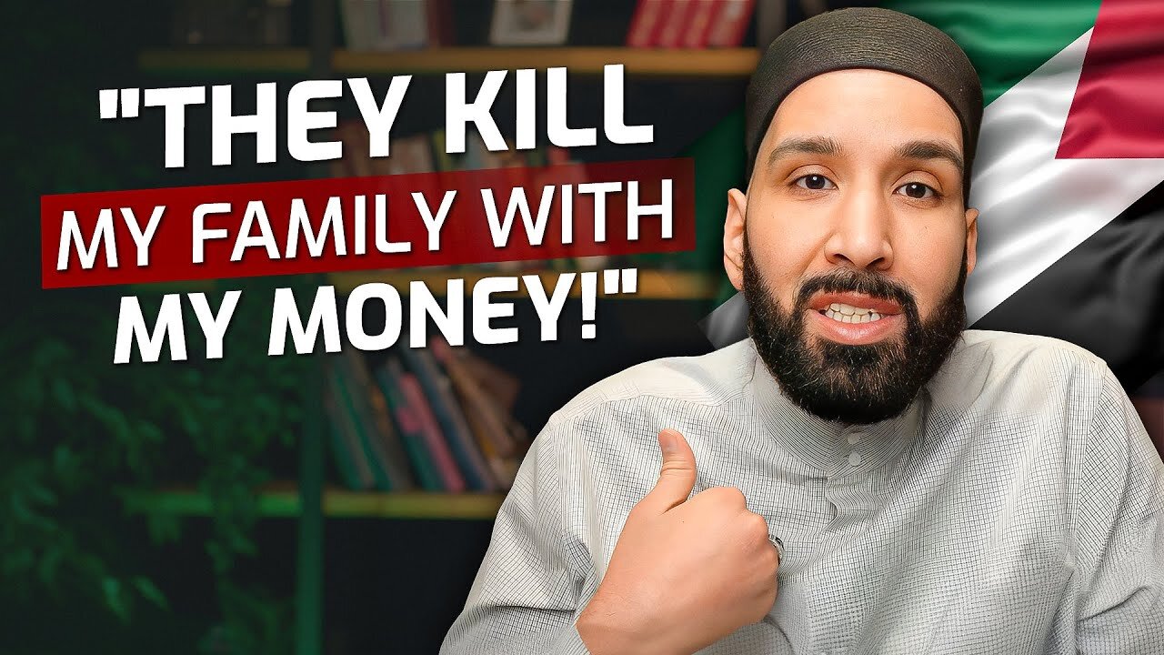 Palestinian-American Omar Suleiman Speaks Out! l "They K*ll My Family With My Money!"