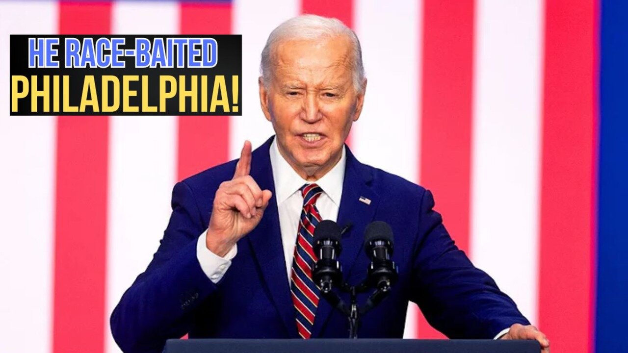 Race-baiting Biden: Lies and Political Theater in Philly