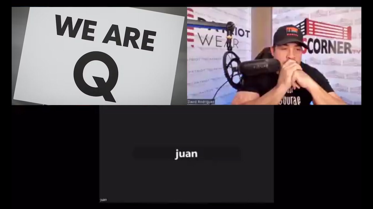 Juanito "We Are Q" with David Nino