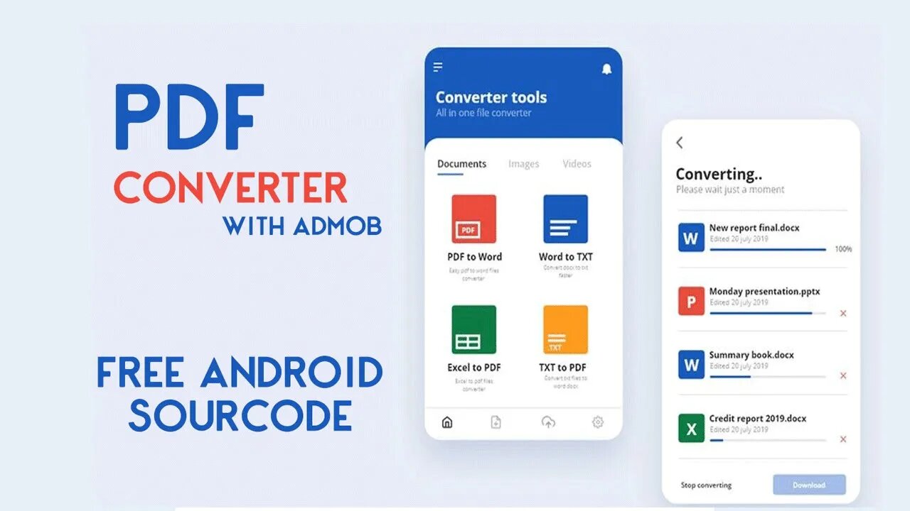 PDF Converter With Admob Ads Part 2