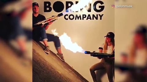 Elon Musk company selling $500 flamethrowers