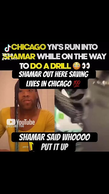 SHAMAR OUT HERE SAVING LIVES IN CHICAGO