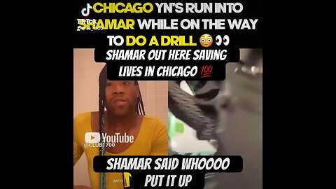 SHAMAR OUT HERE SAVING LIVES IN CHICAGO