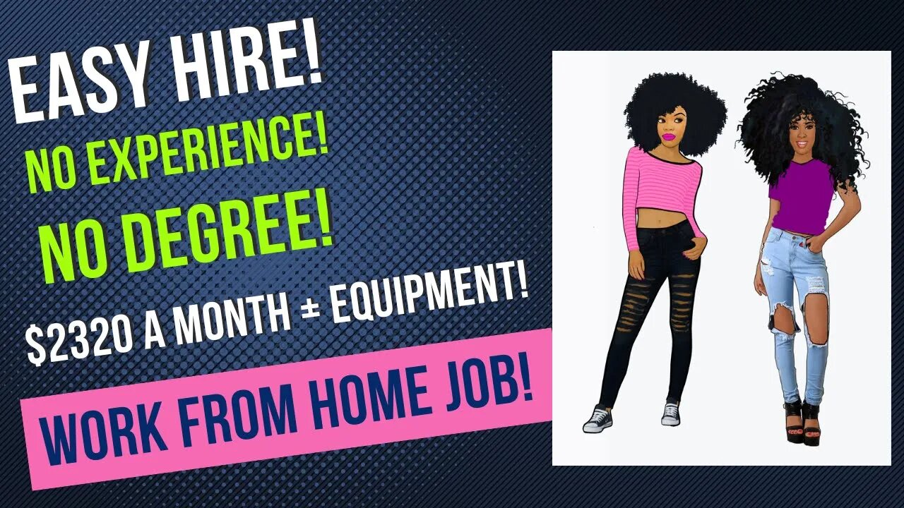 Easy Hire No Experience Work From Home Job $2320 A Month + Equipment Provided Remote Job 2023