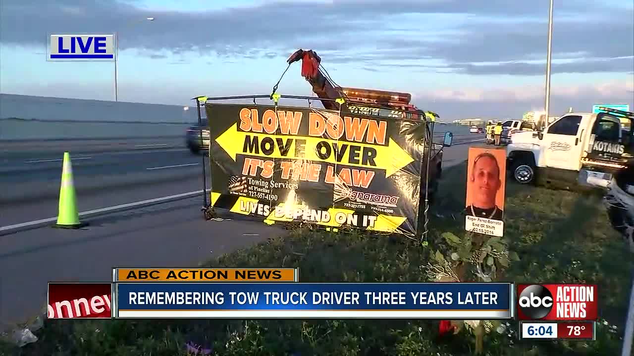 Remembering the two truck driver killed on Howard Frankland three years ago