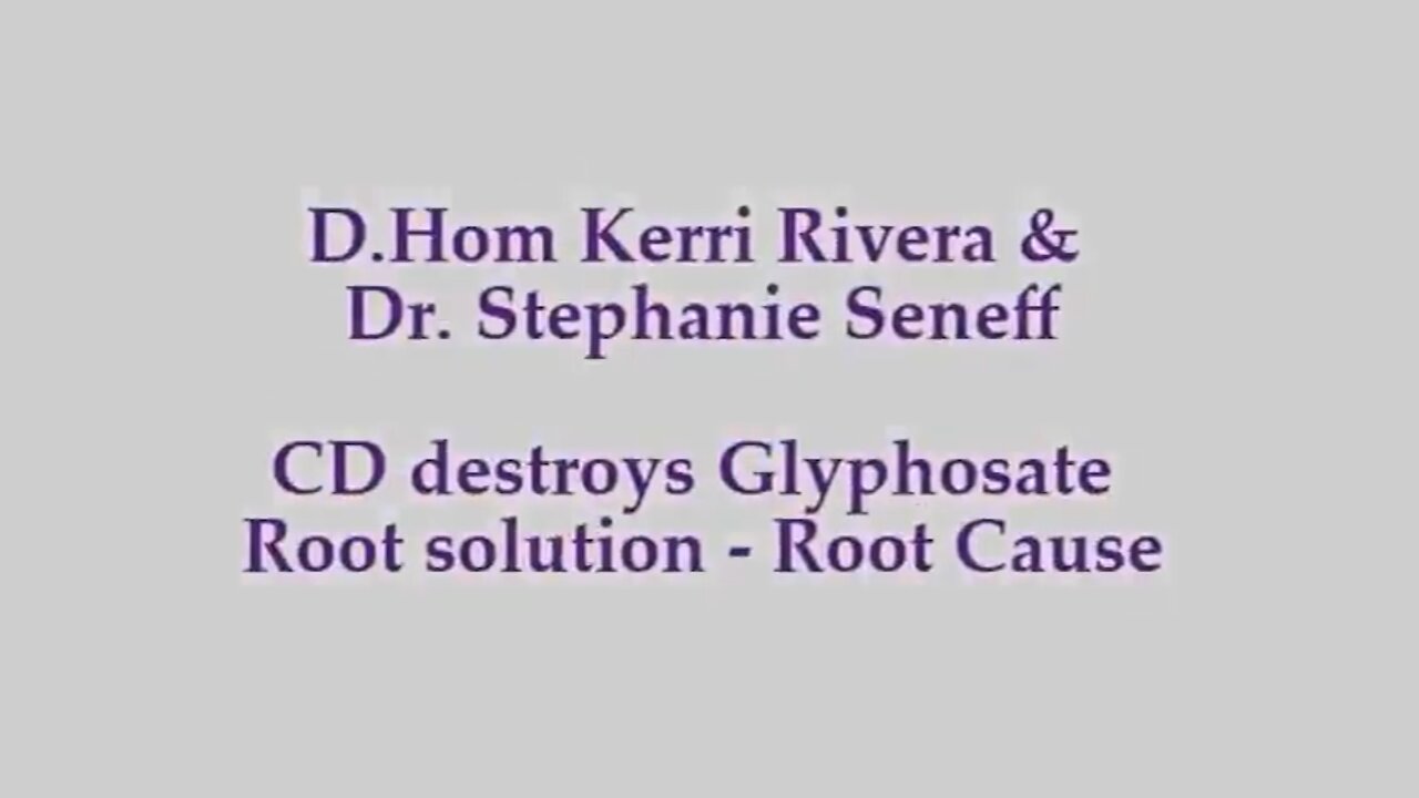 AUTISM REVERSED! CHLORINE DIOXIDE