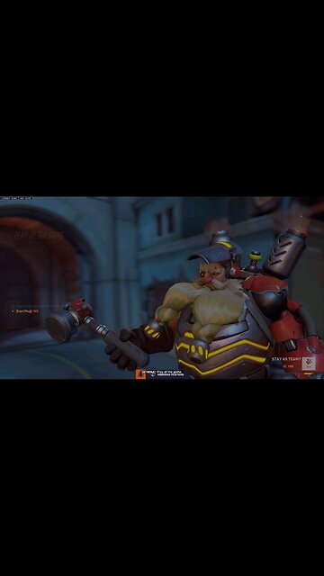 WHERE ARE HIS PANTS!? Ah they are Hidden. POTG with Torbjorn