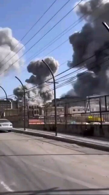 Horrifying scenes in Southern Lebanon as Israel indiscriminately bombs the city of Nabatieh…💔