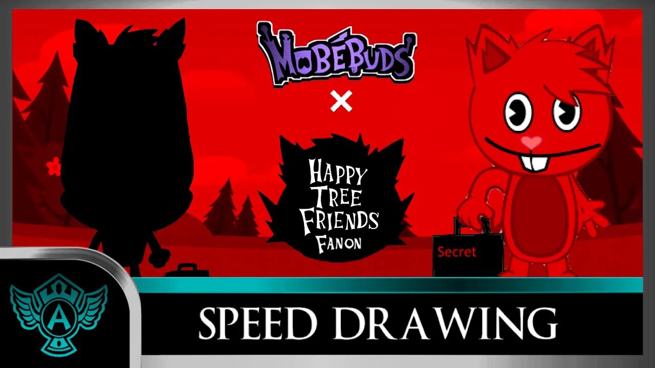 Speed Drawing: Happy Tree Friends Fanon - Case | Mobebuds Style