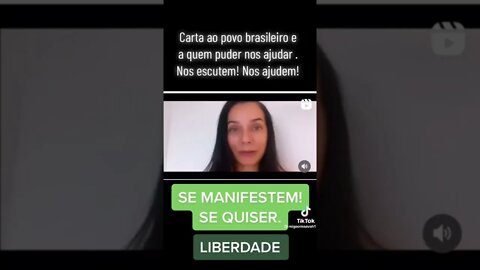Se manifestem Carta ao povo brasileiro