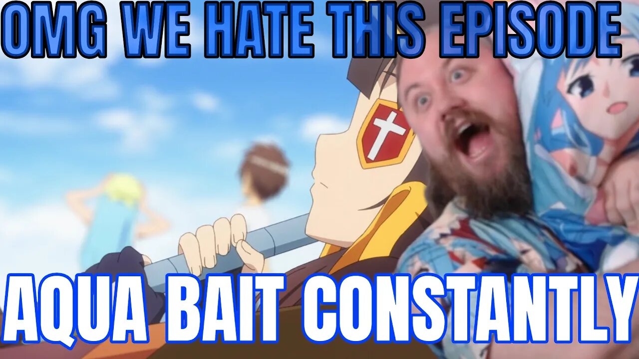 KonoSuba: An Explosion on This Wonderful World! Episode 10 Reaction Aqua Baited めぐみん このすば 10