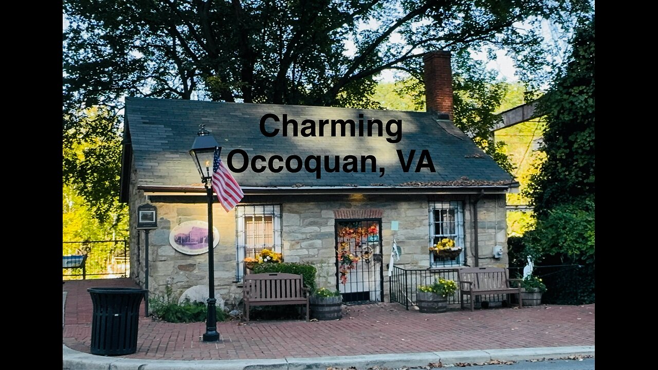 A Perfect Fall Afternoon Exploring Historic Occoquan, VA along the Riverfront