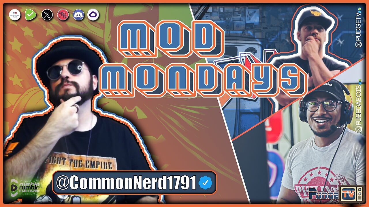 🔵 Mod Mondays Ep 40 | The Common Nerd | Cultural Commentary & Multi-Streaming