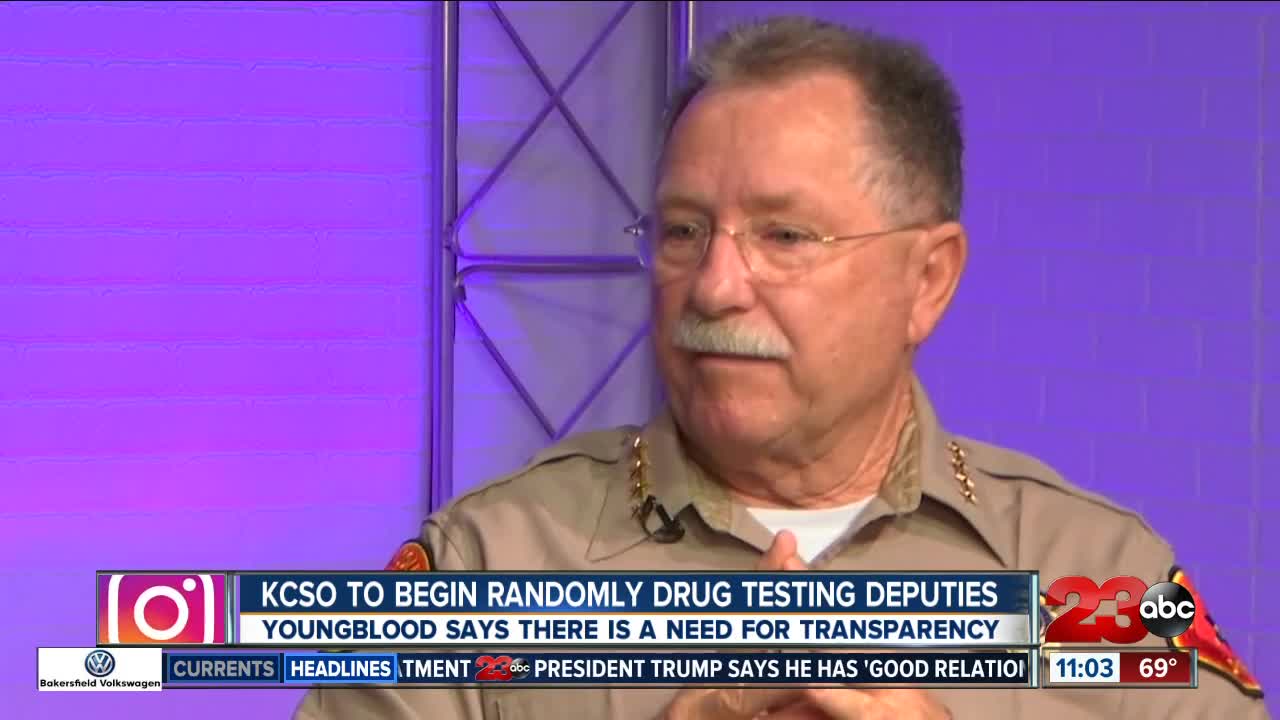 Youngblood says KCSO random drug testing provides needed transparency